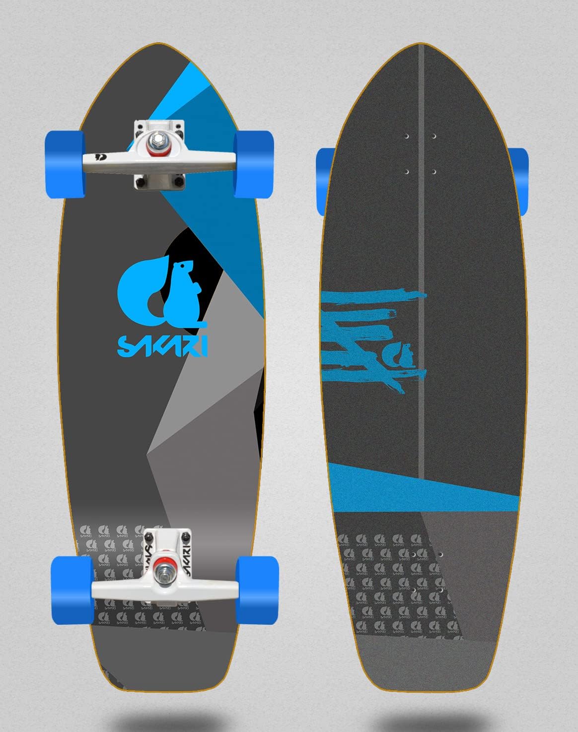Surfskate Sakari Complete with SGI Surf Skate Trucks - Micro 31
