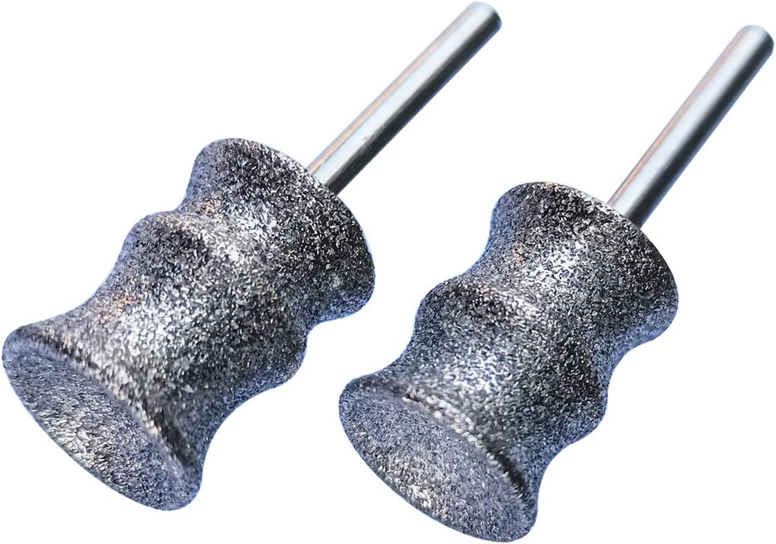 OVATAVO Diamond Rotary Nail Grinder Bits for Dog - Pet Nail Grinder Attachment - Replacement Grinder Wheel for Dog Claw Care - Pet Nail File & Clippers for Dogs Cats & Small Animals