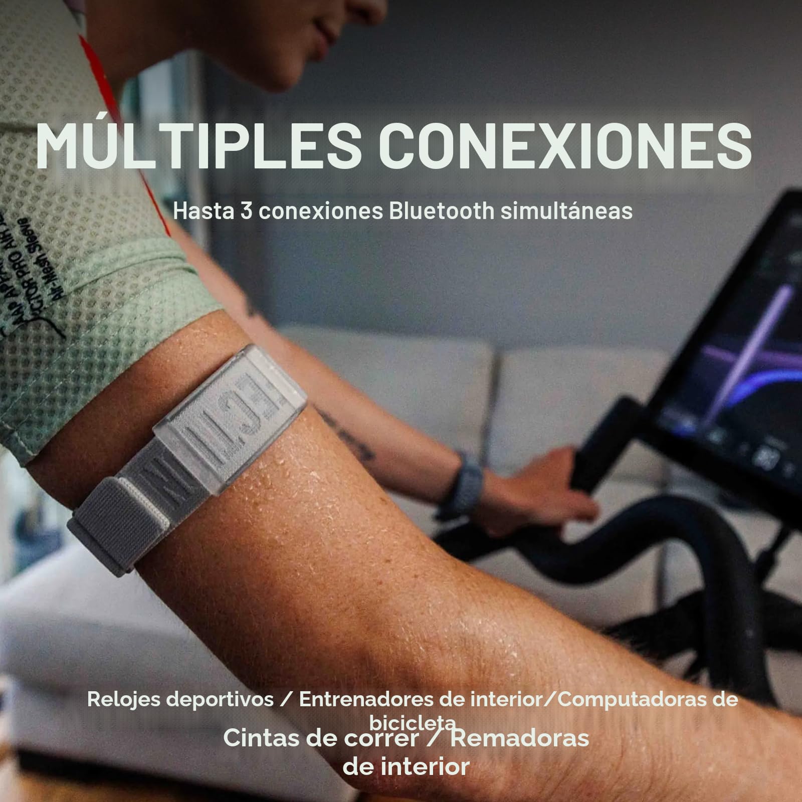 COROS Pulsómetro, Cómodo, Fácil de Llevar, Detección automática de Uso, Sensor avanzado, Datos precisos, Bluetooth, 80 días de duración de la batería, para Correr y Montar en Bici