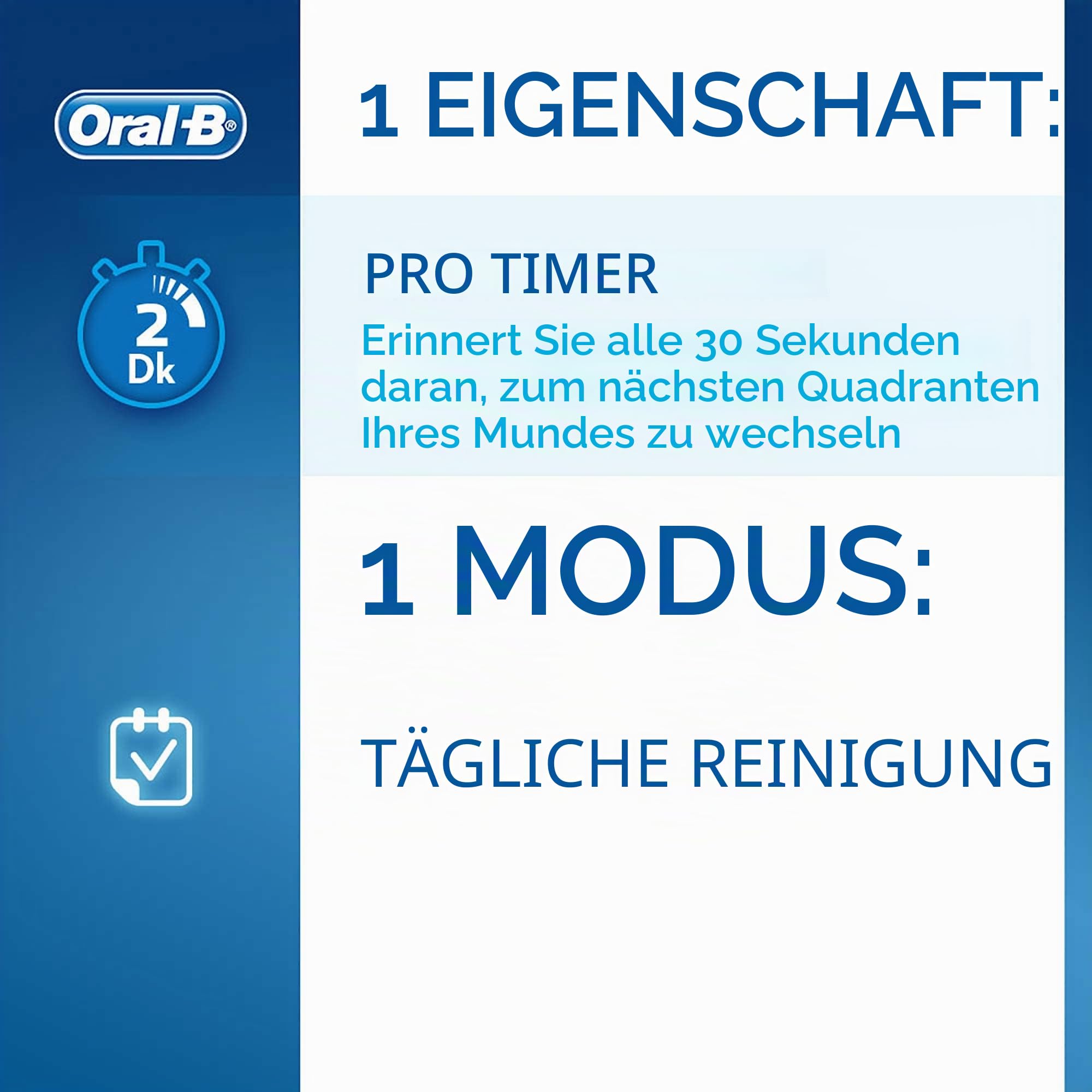 Oral-B Junior Minnie Mouse Elektrische Zahnbürste für Kinder ab 6 Jahren, weiche Borsten & visuelle Andruckkontrolle für extra Zahnfleischschutz, 2 Putzprogramme inkl. Sensitiv, Timer, weiß