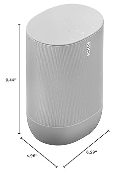 Amazon.com: Sonos Move - Battery-powered smart speaker, Wi