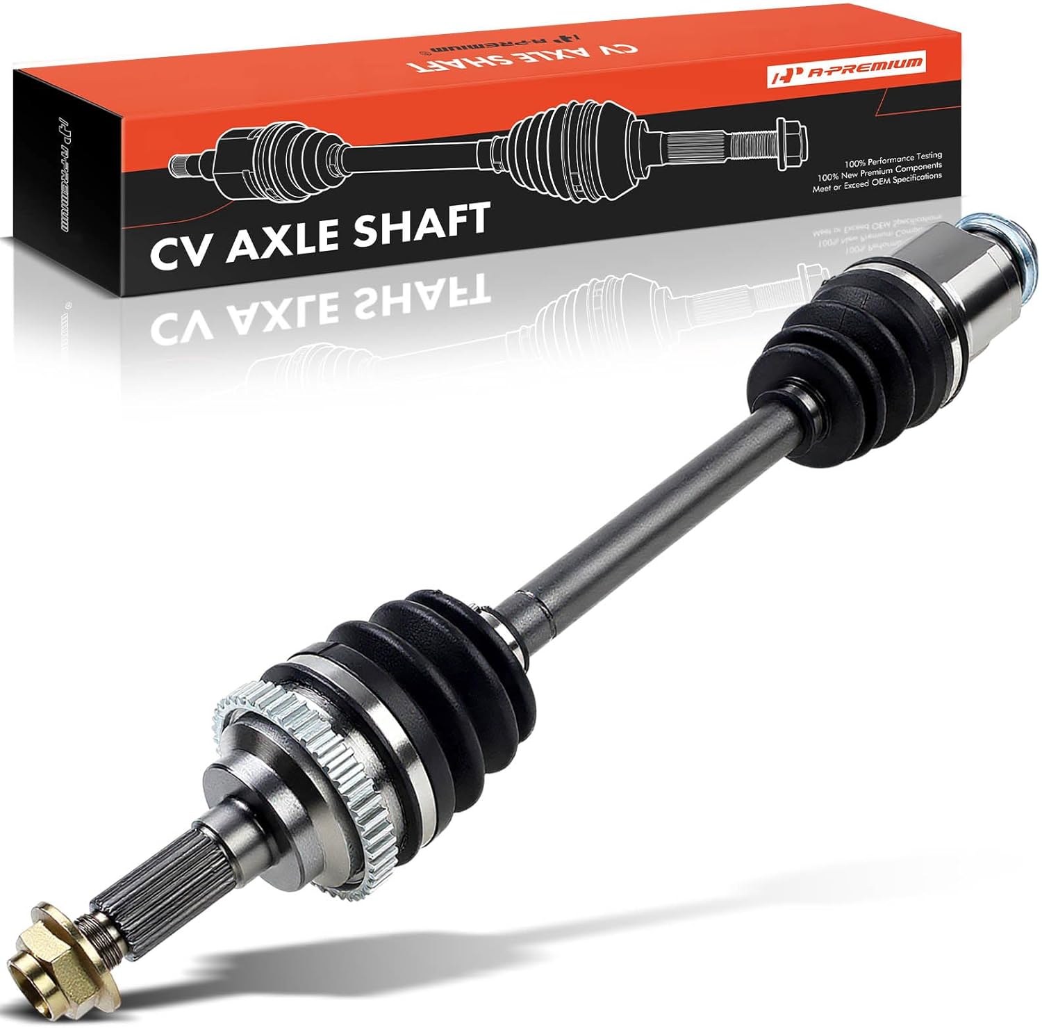 A-Premium CV Axle Shaft Assembly Compatible with Ford Escort 1998-2003 & Mazda MX-3 92-95, Protege 99-03, Protege5 02-03, 1.6L 1.8L 2.0L, Front Right Passenger Side, Replace# F01625500, F0352550X