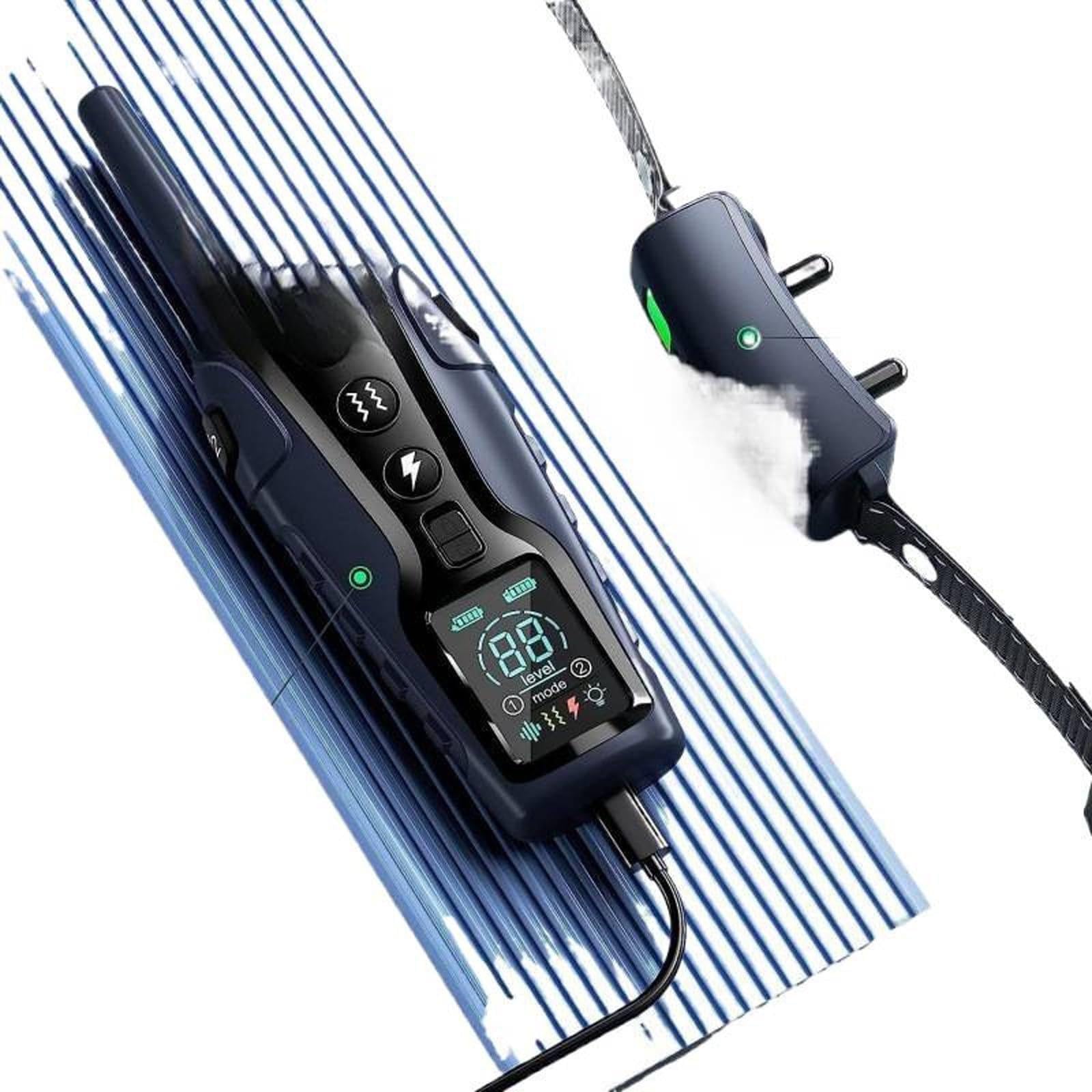 Collar de Adiestramiento para Perros con Mando a Distancia, Distancia Ultra-Larga 1000M, 5 Modos, Chips Inteligentes Importados