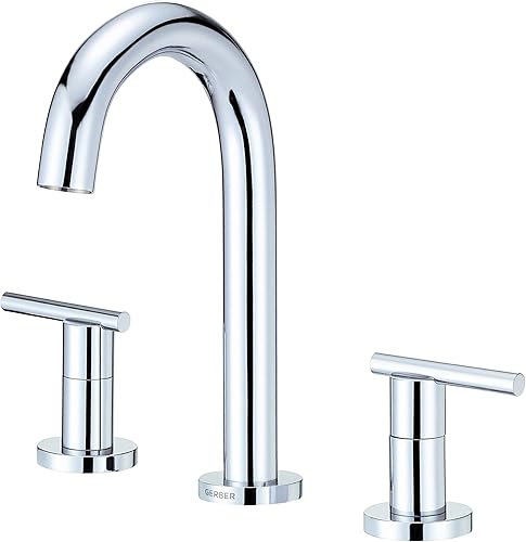 Gerber Fontanería Parma Trim Line Grifo de lavabo generalizado de dos manijas