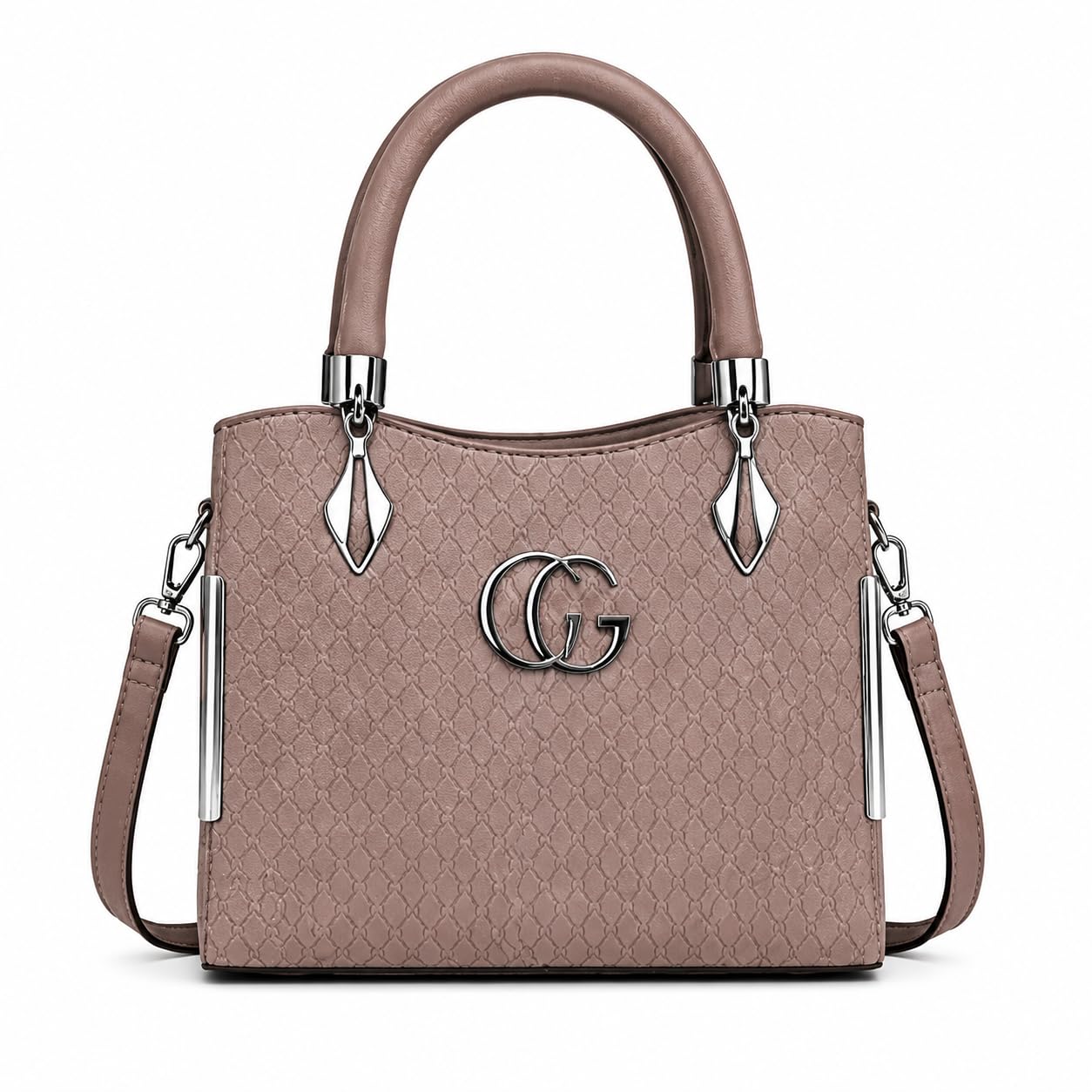 Women's Woven Pattern Handbag with Detachable Shoulder Strap Spacious Tote Bag for Office Travel Shopping and Daily Use-picture-14