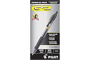 Pilot G2 Premium Gel Roller Pens with Customizable Grip: For Flawless Writing