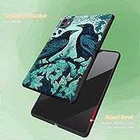 Vista 4 de Ravens On Branches - Funda de TPU para iPad Pro de 13 pulgadas 2024/iPad Air de 13 pulgadas (M3/M2) 2025/2024, funda protectora de TPU ligera a