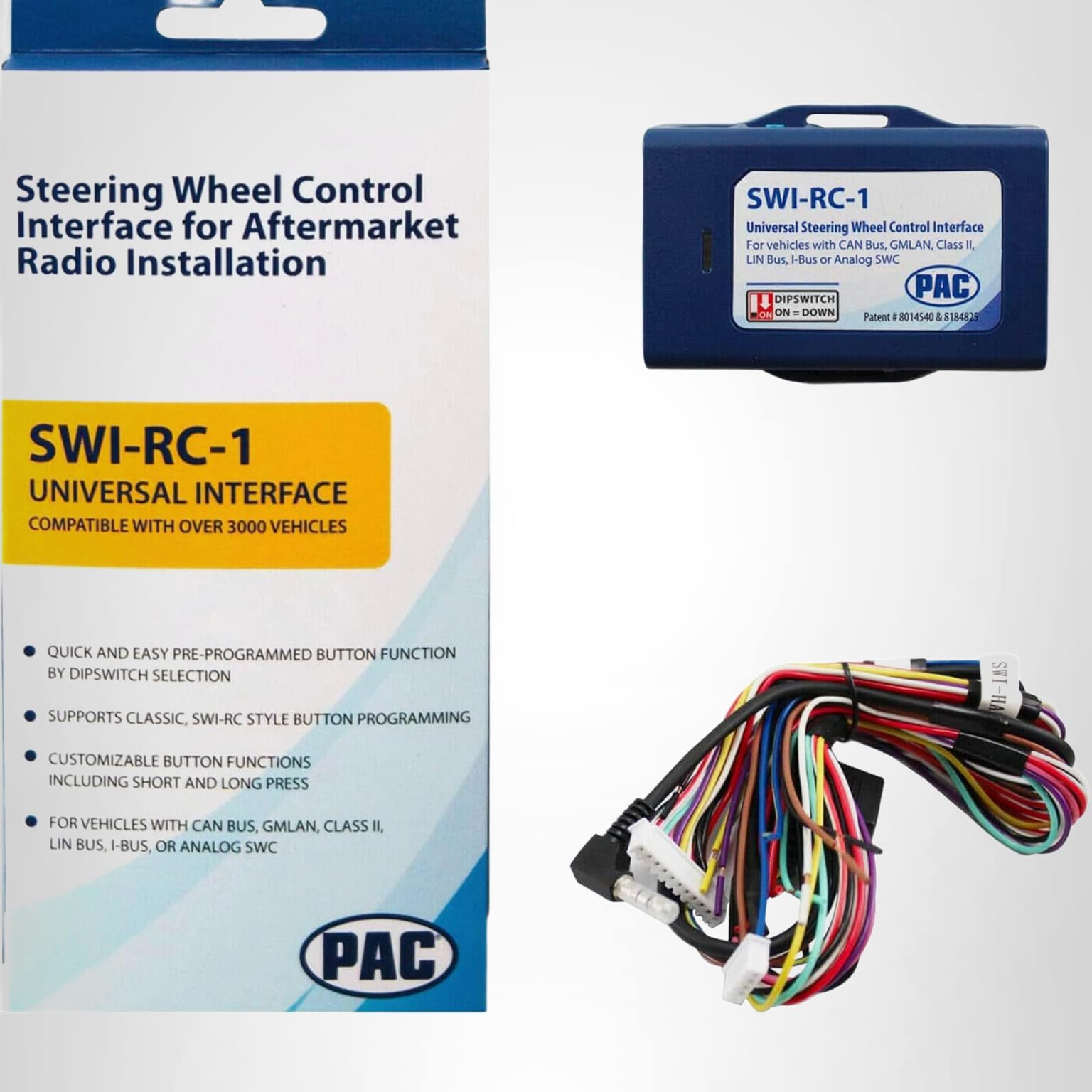 Amazon.com: PAC SWI-RC-1 Universal Analog/CAN-Bus Steering Wheel Amazon.com: PAC SWI-RC-1 Universal Analog/CAN-Bus Steering Wheel