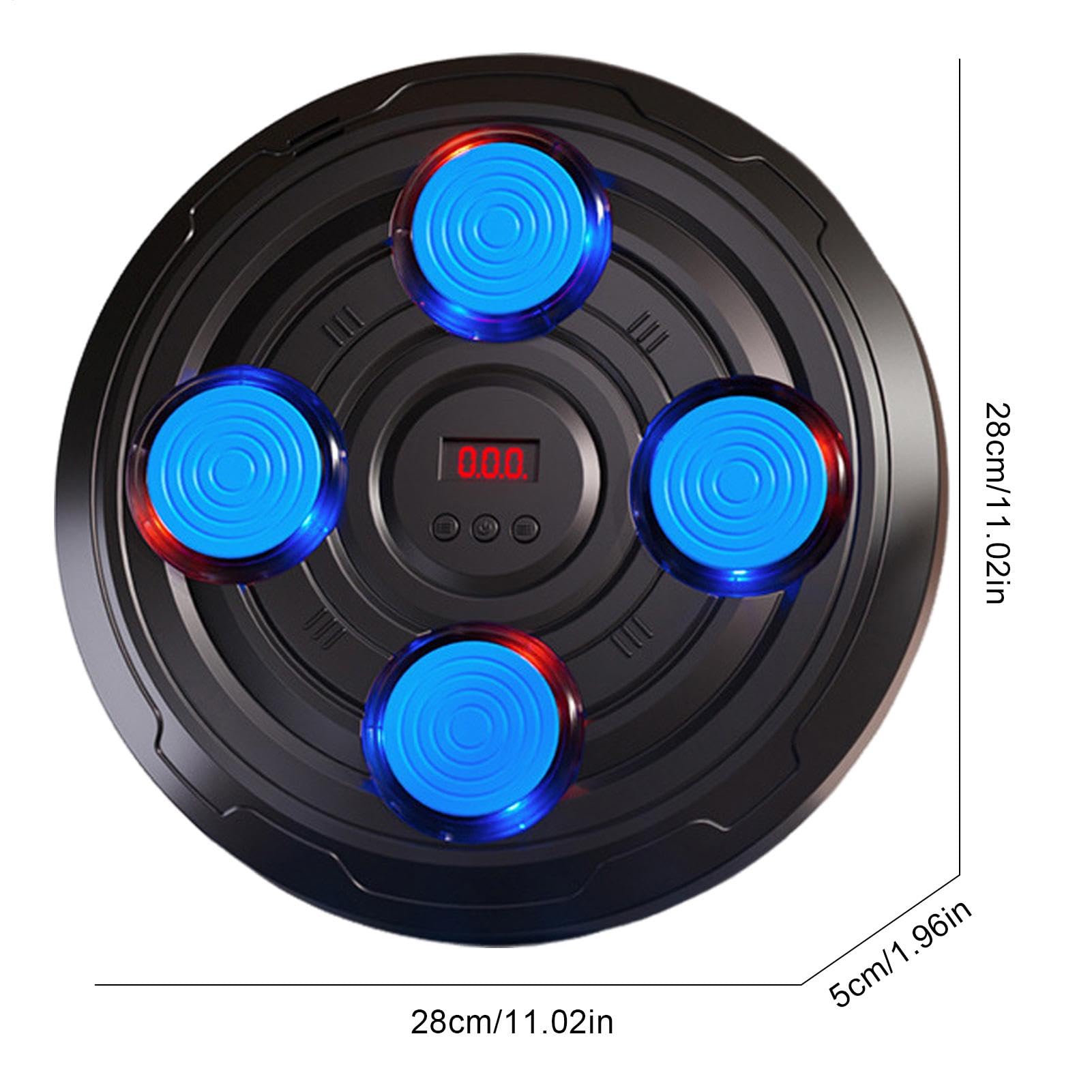 Wandmontierte Boxmaschine Intelligente Musik Boxen Ausrüstung | Wandboxer | Boxtrainer, Musikboxer zur Wandmontage für Zuhause, verstellbare Boxtrainingsausrüstung