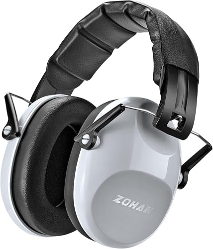 Miniatura 9 de ZOHAN 032 - Auriculares con cancelación de ruido para niños, 25 dB, NRR, orejeras de protección de oídos para niños, para escuela, Monster Jam,