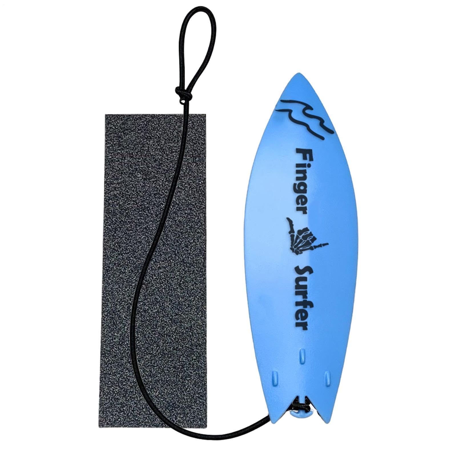 Finger Surfboard - Portable Mini Surfboards, Fingerboard Toy Relieve Stress, Creative Fingertip Toys, Surf The Wind Mini Surfboard, Toy Finger Surf Board, Small Surfboards For Kids Teens Adults — image 1