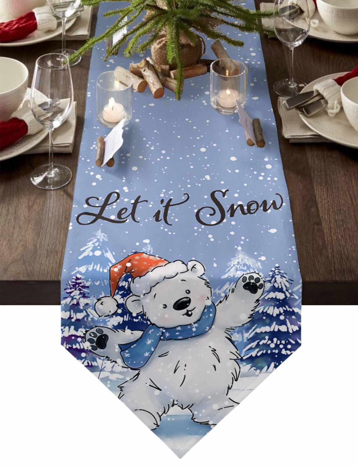Plush Fabric Table Runner Beauty & Beast Table Runner  Soft Plush Dresser  Scarf For Dinner Tables, Holidays, Parties  3 Sizes Available Machine  Washable Table Runner