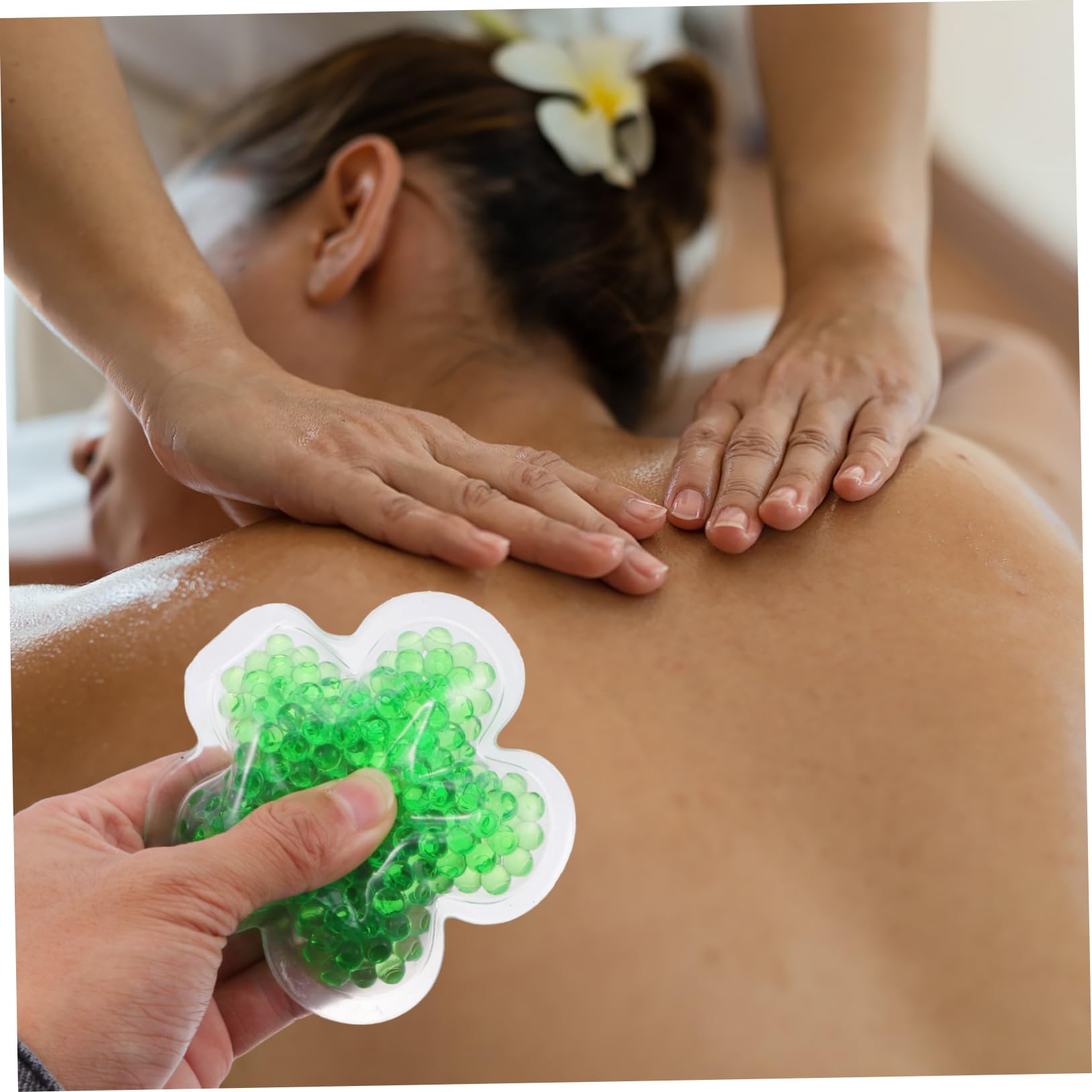 CALLARON 4pezzi Pacchi Impacco in Gel Caldo-freddo Impacco in Gel Riutilizzabile per Alleviare Terapeutico per Terapia Calda e Fredda