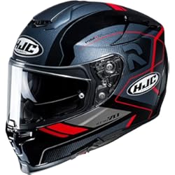 Casco Hjc Rpha 70 Carbon HJC R-PHA-70 Cascos, Hombre, Coptic Black/Red, L