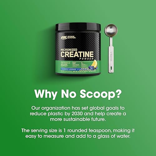Vista 26 de Optimum Nutrition Monohidrato de creatina micronizada en polvo, sin sabor, 60 porciones, 10.58 oz (el embalaje puede variar)