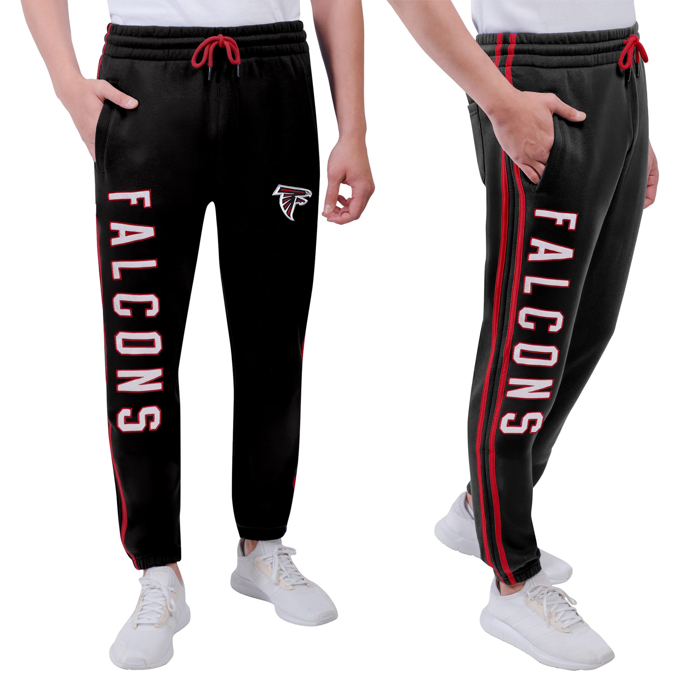 Ultra Game Adults NFL Official Active Super Soft Fleece Game Day Jogger Sweatpants