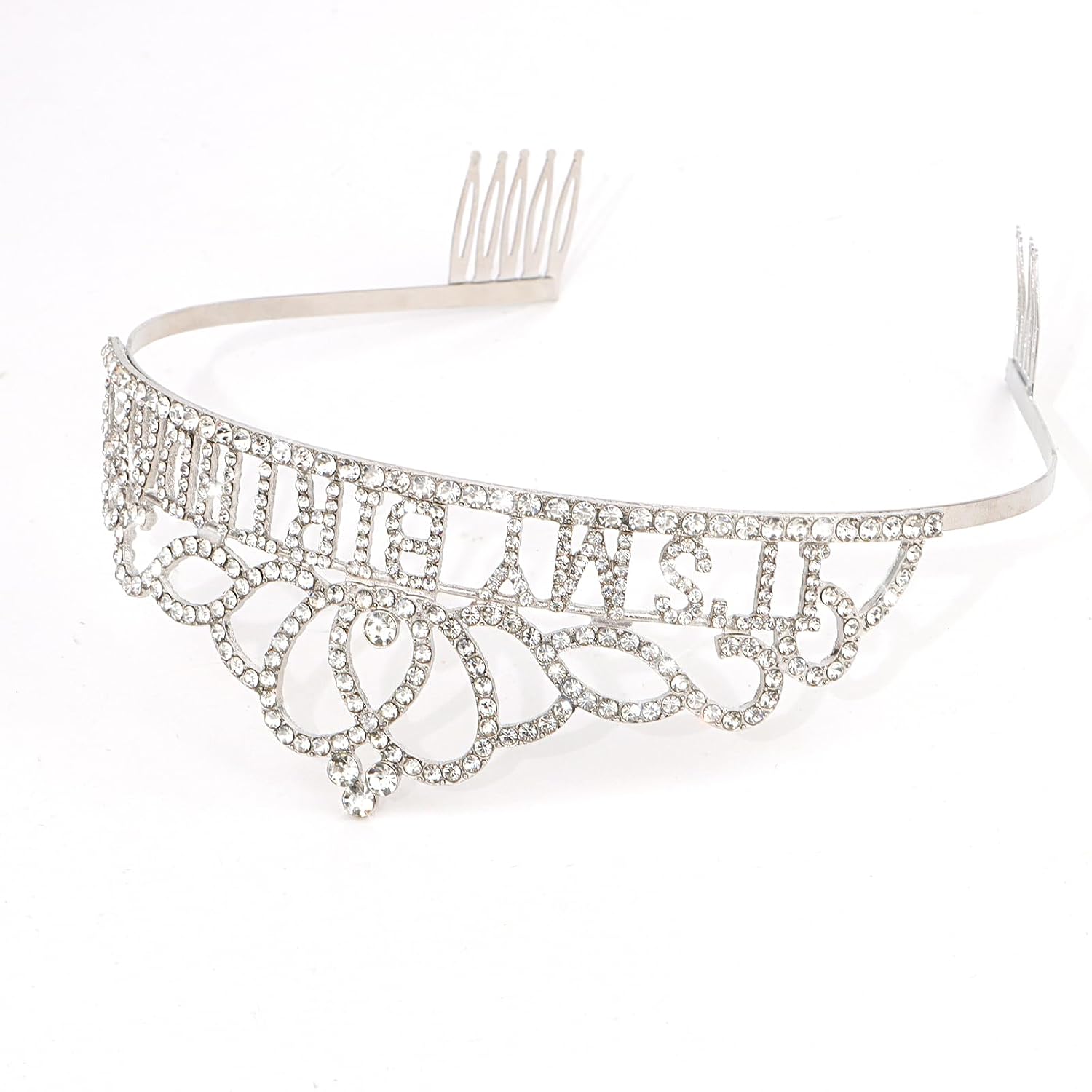 Silver Birthday Crown for Women, Happy Birthday Headband It's My Birthday Crown, Birthday Girl Crown Birthday Queen Tiara Birthday Decorations Birthday Gifts