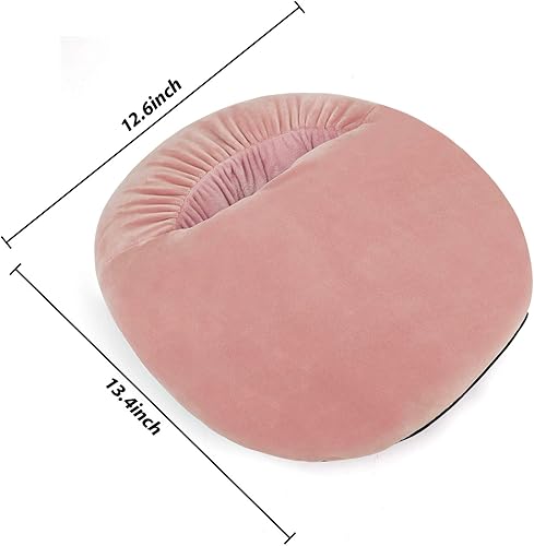 Miniatura 3 de Calentadores de pies eléctricos para hombres y mujeres, calentador de pies de forro polar grueso acolchado para invierno, recargable por USB,