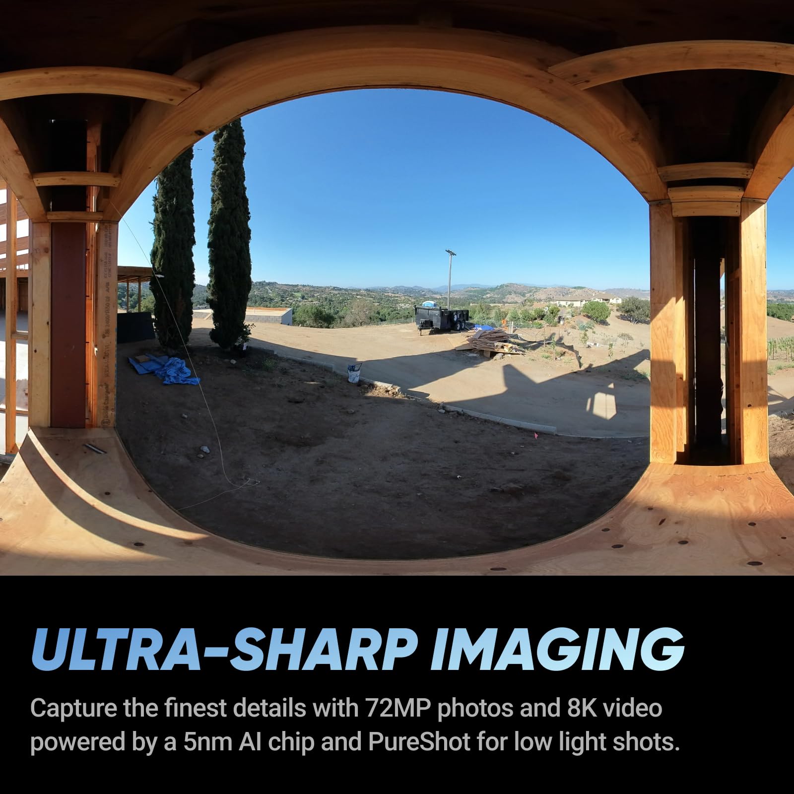 Insta360 X4 Creator Bundle - 8K Waterproof 360 Action Camera, 4K Wide-Angle Video, Invisible Selfie Stick, Removable Lens Guards, 135 Min Battery Life, AI Editing, Stabilization, for Sports, Travel: Construction Bundle +256GB Micro SD Card