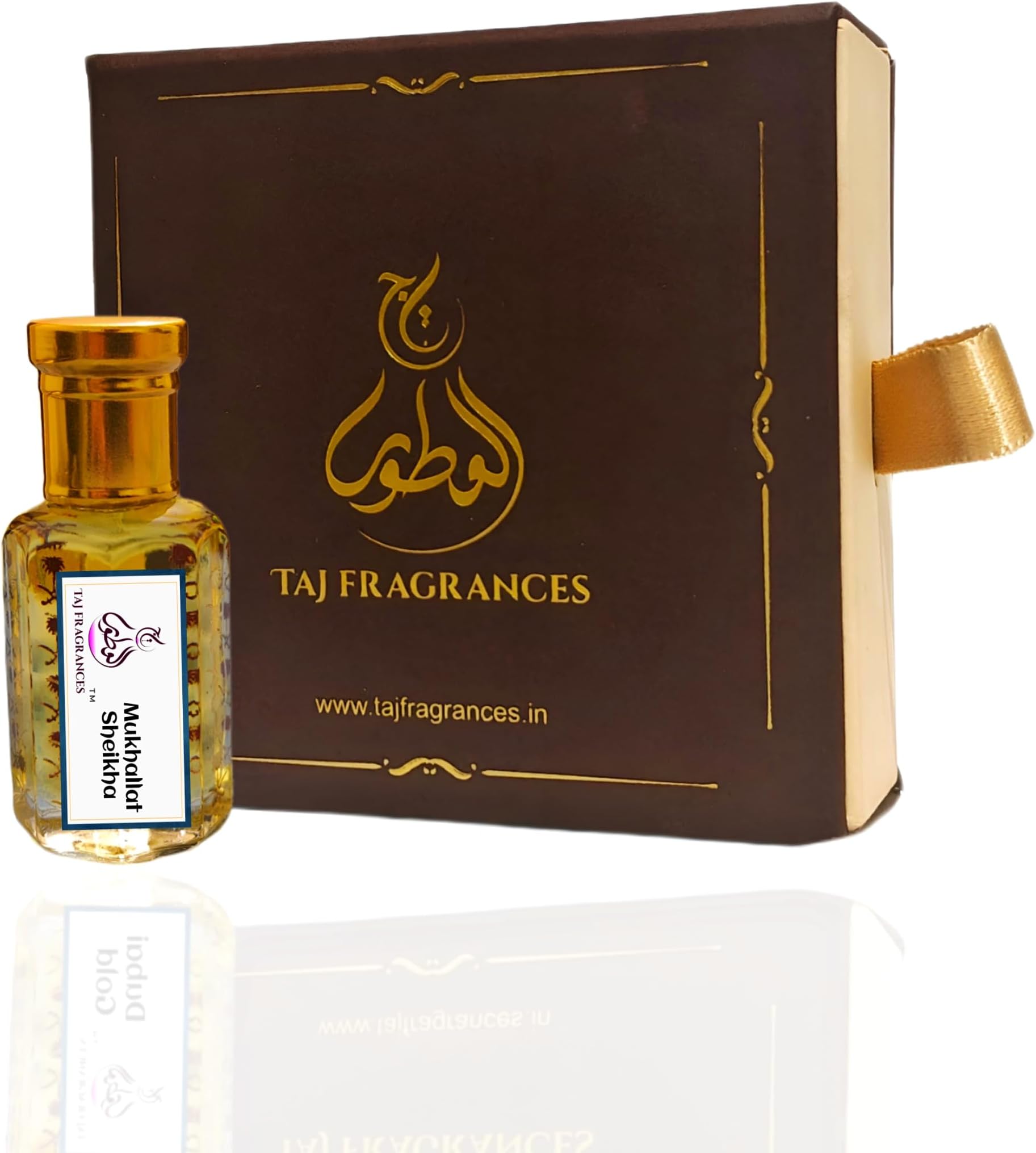 Mukhallat Sheikha Luxury Perfume Oil For Men Long Lasting Attar and Free Sample (12 ML)