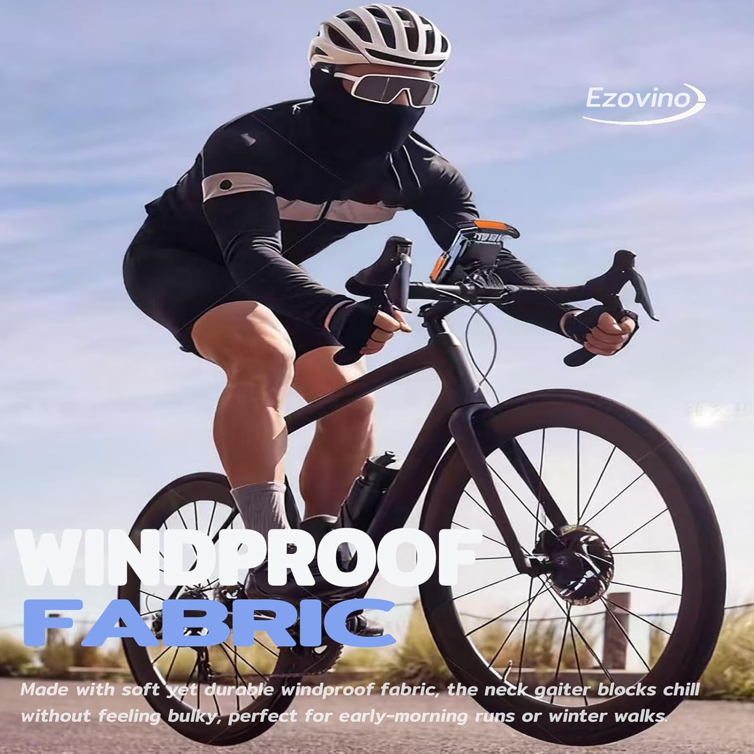 Neck Gaiter Face Mask,Sun Cooling Scarf,Balaclava Bandana Cover for Men Women thumbnail