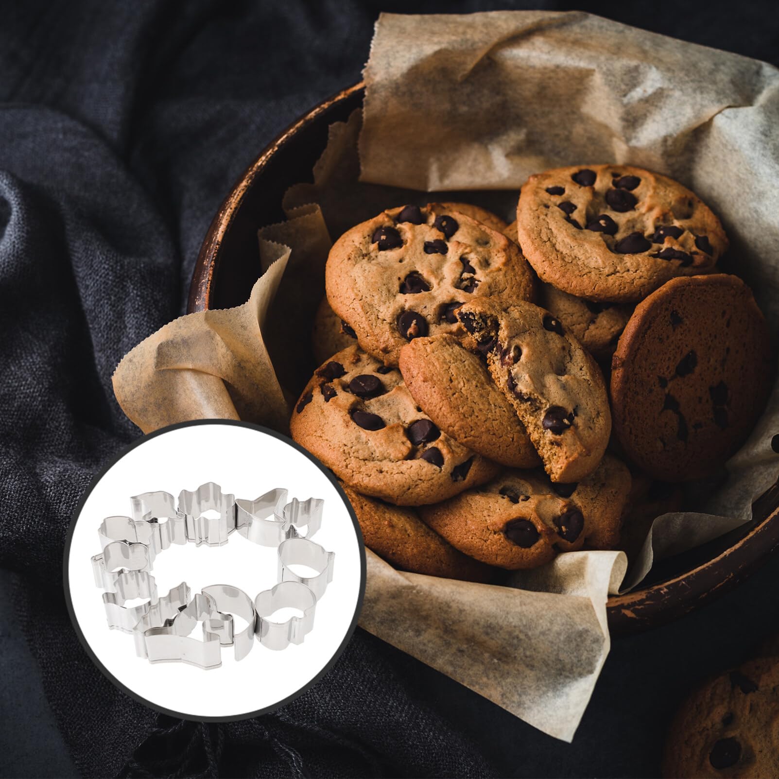 Amazon | ABOOFAN 12個 ホラークッキーカッター 墓石クッキーカッター