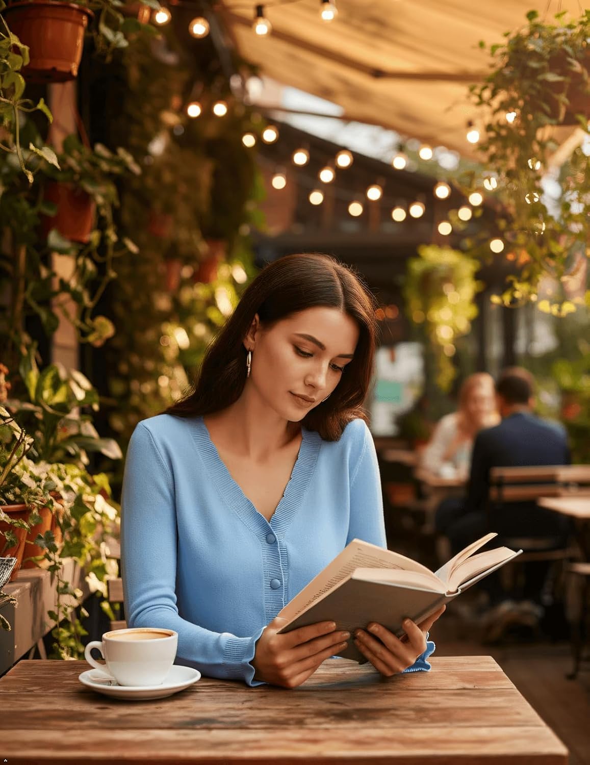 Bbonlinedress Long Sleeve Women Cardigan Sweaters Lightweight Knit Sweater Button Up Cropped Shrugs Tops - Image 3