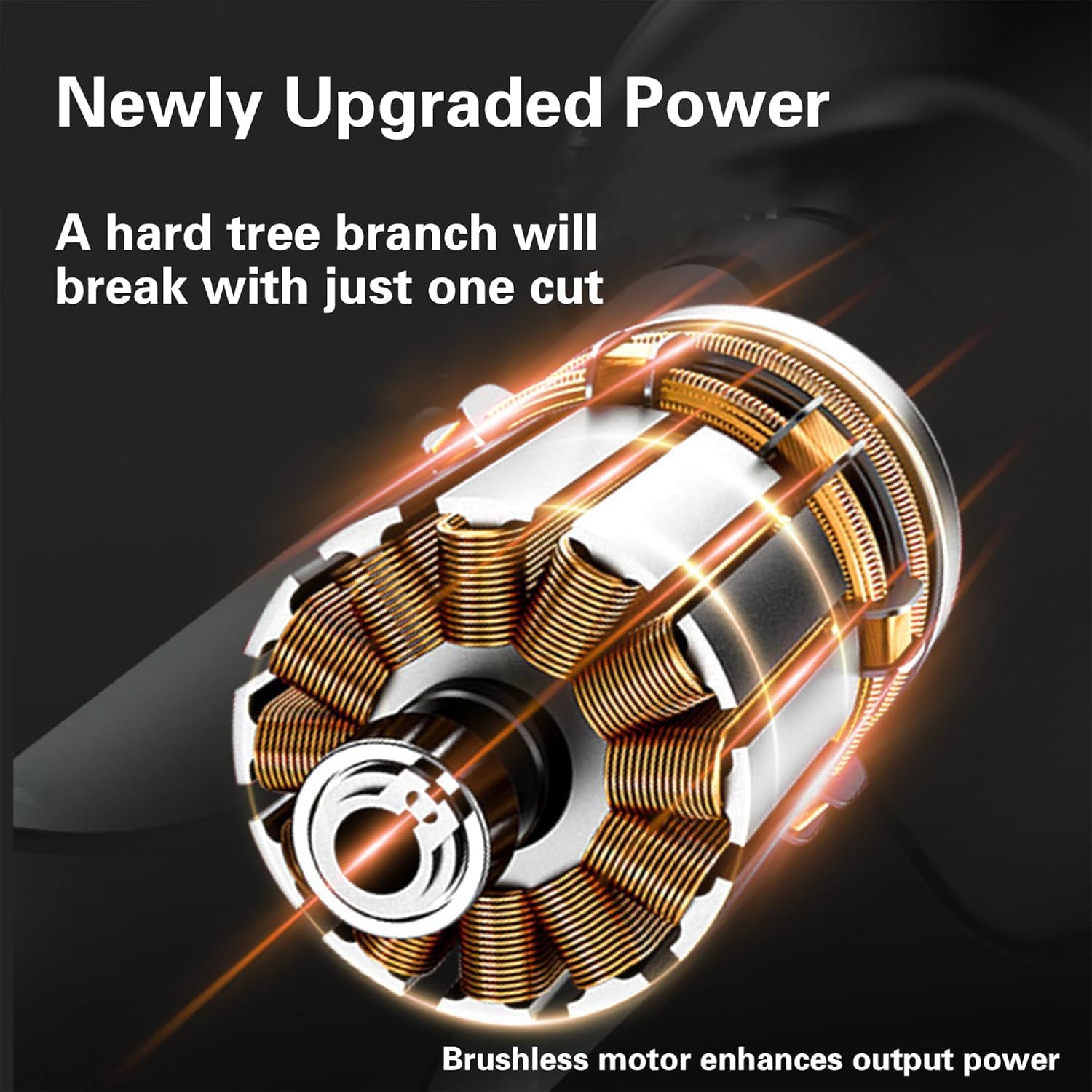 21V Electric Pruning Shears - 3'' Cutting Diameter Cordless Pruner with LCD Display, Rechargeable Lithium Battery, Heavy Duty Tree Trimming Branch Cutter for Gardening, Orchards