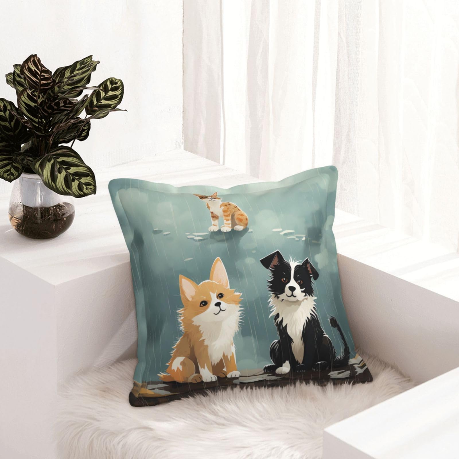 Housses de coussin modernes effet cuir de qualité supérieure pour décoration de canapé soignée