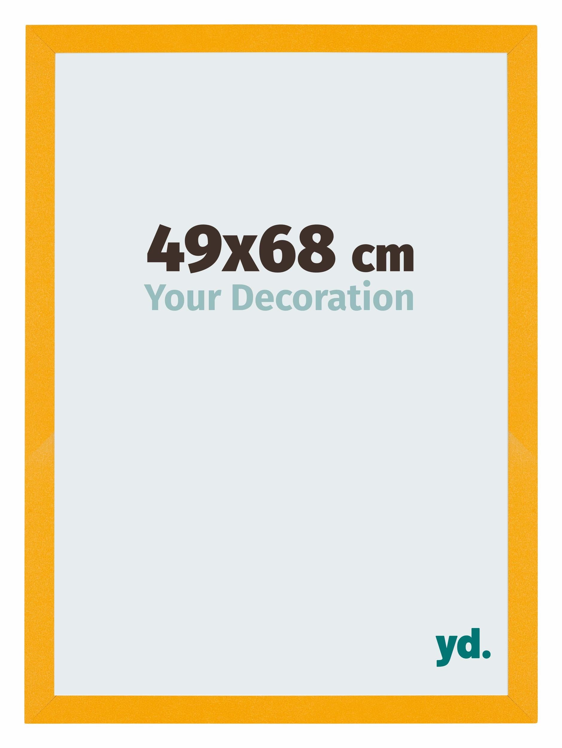 Your Decoration - Puzzle frame 49x68 - Yellow - Puzzle frame 500-1000 Pieces - MDF Photoframe - Mura