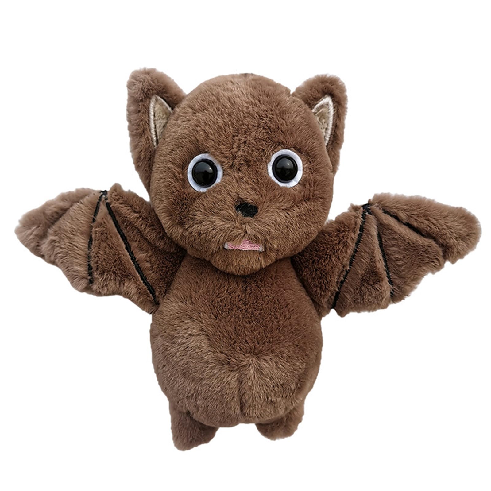 Cuddly Soft Plush Realistic Bat Figures Halloween Stuffed Animals Toy Doll 6 Lifelike Bat Plushie Toys Best Birthday