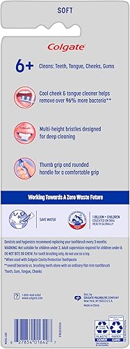Miniatura 18 de Colgate Kit de pasta de dientes y cepillo de dientes para bebé, sabor a fruta suave, para edades de 3 a 24 meses