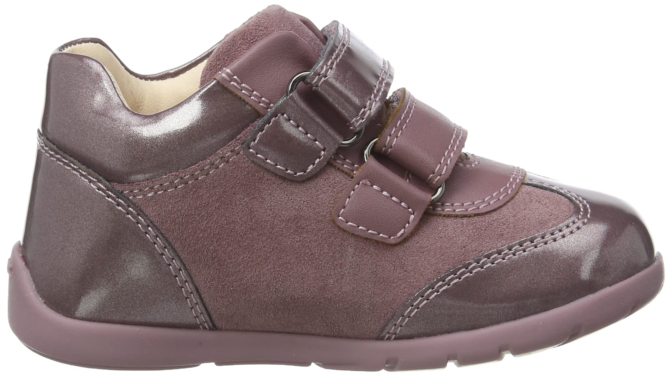 Geox B Kaytan A, Primi Passi Bimbo 0-24, Rosa (Rose Smoke), 19 EU