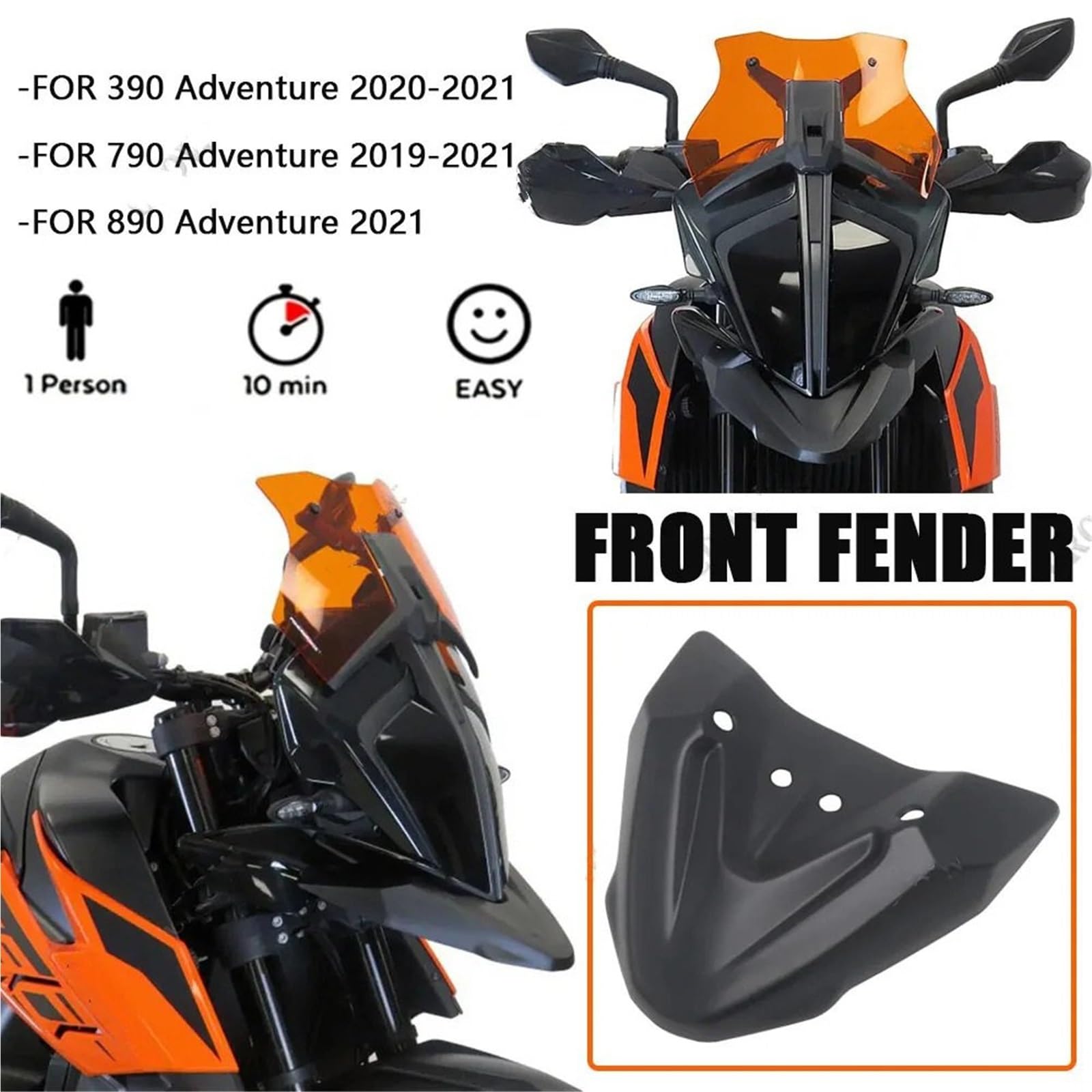 Do Przygodę 390 790 890 2019-2021 Fairing Tail Cover