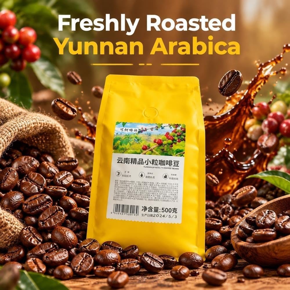 500 g de granos de café Arábica, tostado medio