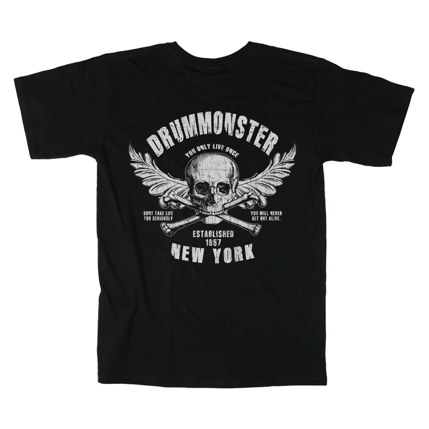 Drummonster Short Sleeve T-Shirt, X-Large