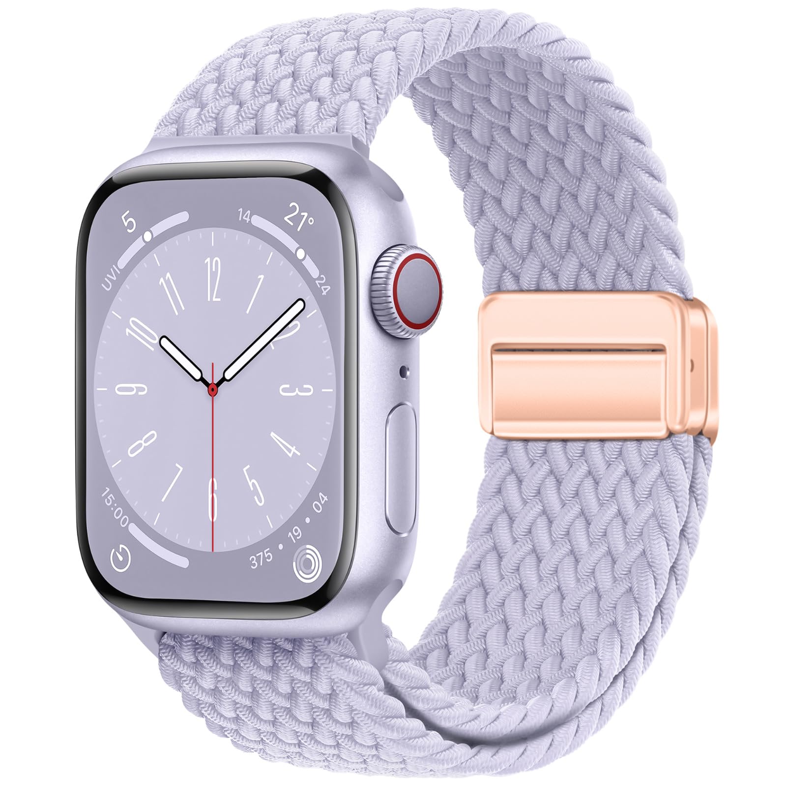 Magnetic Braided Sport Loop Compatible with Apple Watch Bands for Women Men