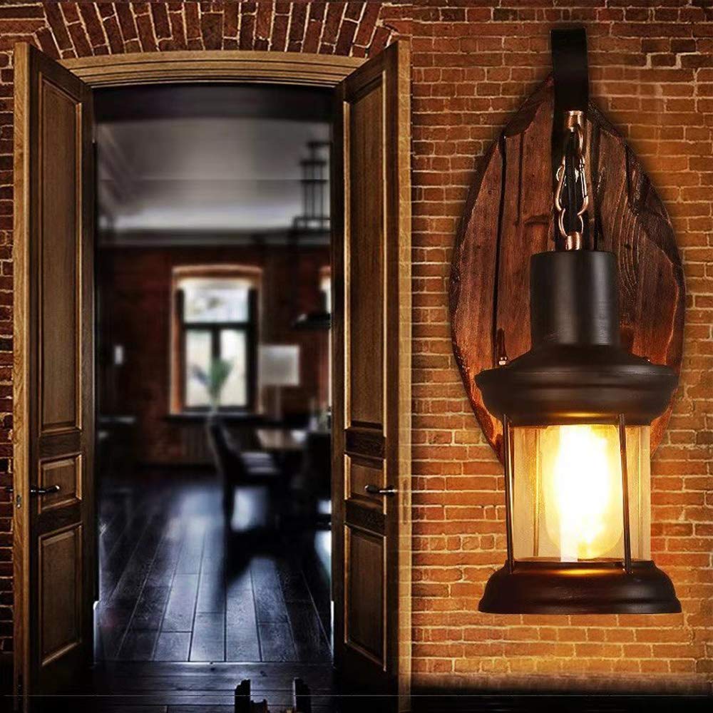 Lampada Da Parete Vintage In Ferro Stile Industriale - 2 Pezzi, Colore Bronzo, Attacco E27, 220V - Per Caffè, Corridoio, Cucina, Sala Da Pranzo, Bar (Lampadine Non Incluse) - 3