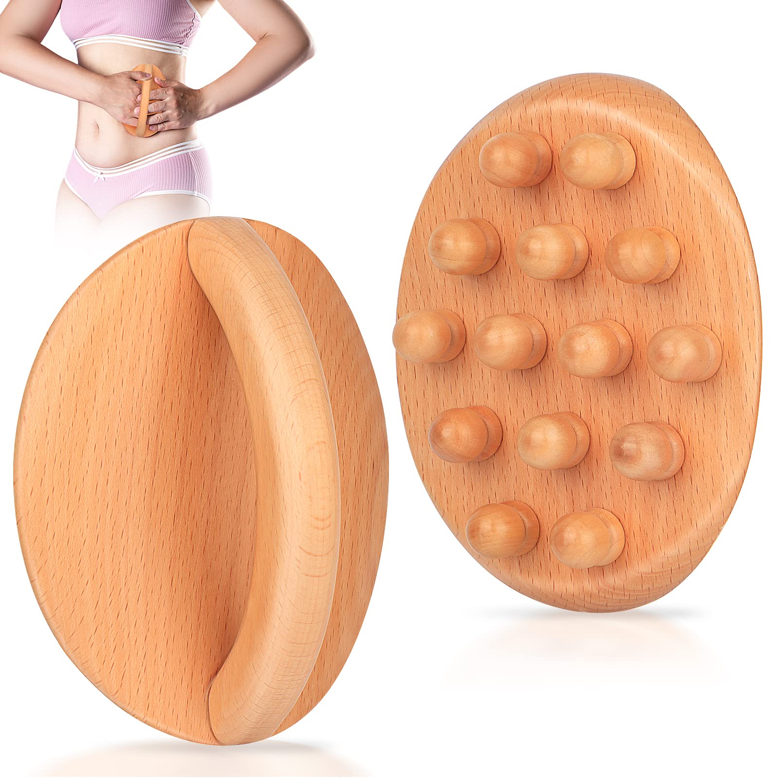 Narzędzia do masażu do terapii drewnem do modelowania ciała, drewniany wałek do masażu, drewniane zestawy gua sha, zestaw do maderoterapii, drenaż limfatyczny, narzędzia do rzeźbienia ciała