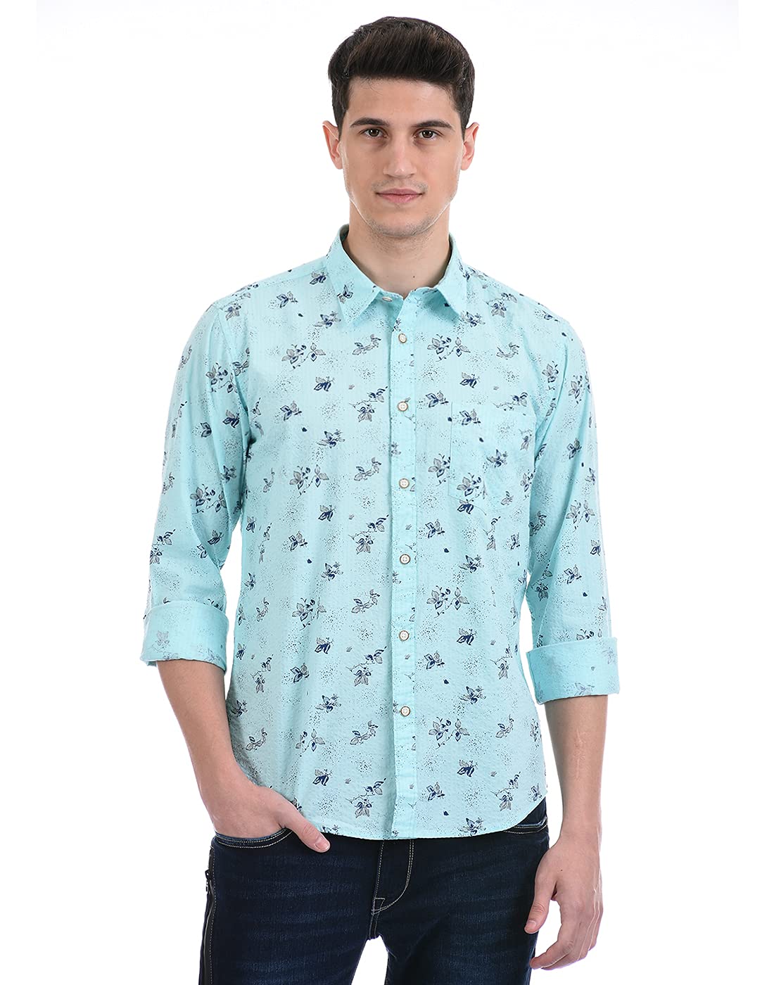pepe jeans Men's Casual Shirt | Trendy Printed Shirt for Men| Regular Fit | Full Sleeve | Available in Plus Size, Cotton-picture-32