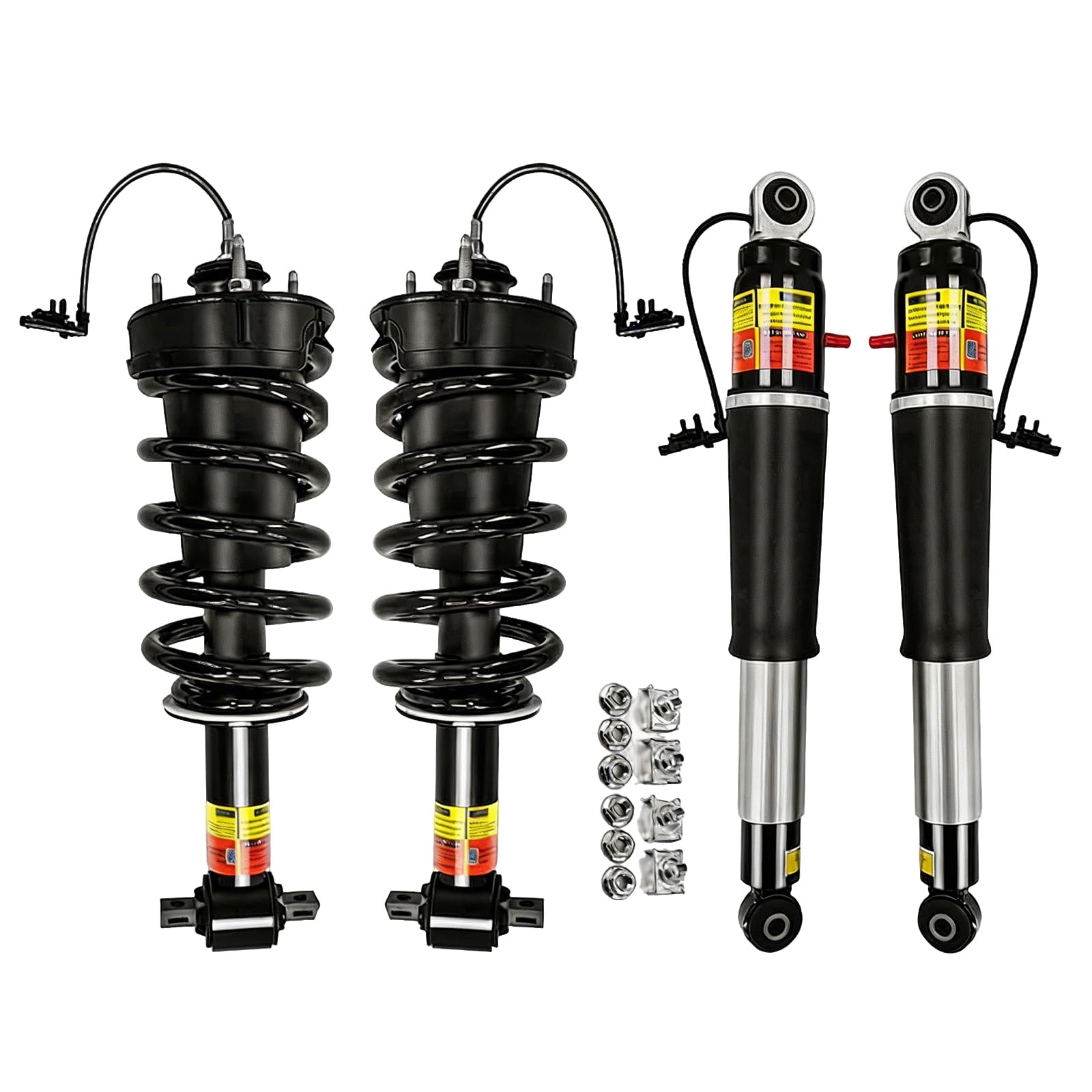 Photo 1 of 84176631 84176675 4PCS Front & Rear Shocks Struts Assembly Fits for Chevy Tahoe Suburban for Cadillac Escalade (ESV) for GMC Yukon (XL) Denali 2015-2020 84977478,580-1108