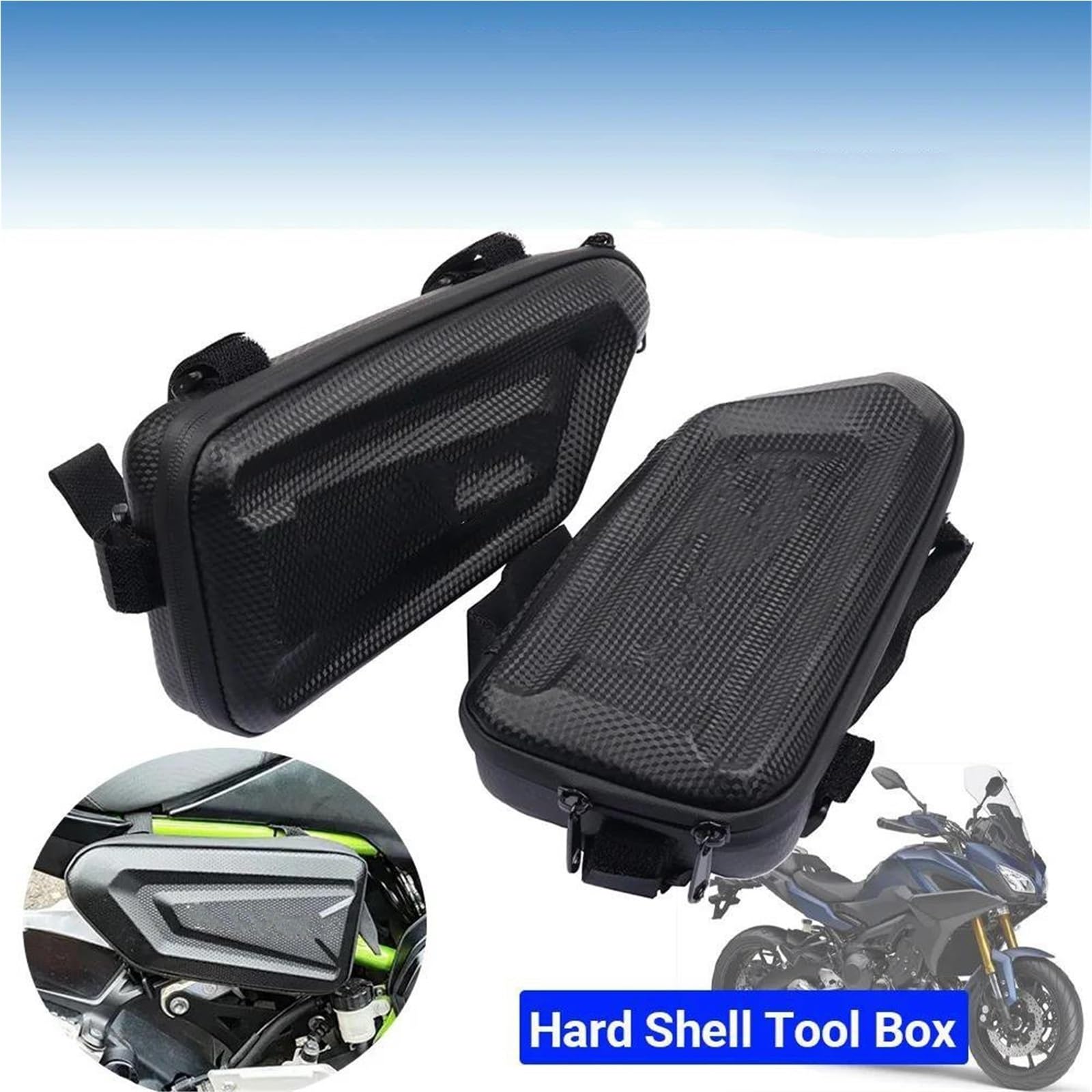 Borsa Triangolare Per Riporre Gli Attrezzi Carenatura Accessori Moto Per Yamaha Per Tracer 9/GT(1 pair)