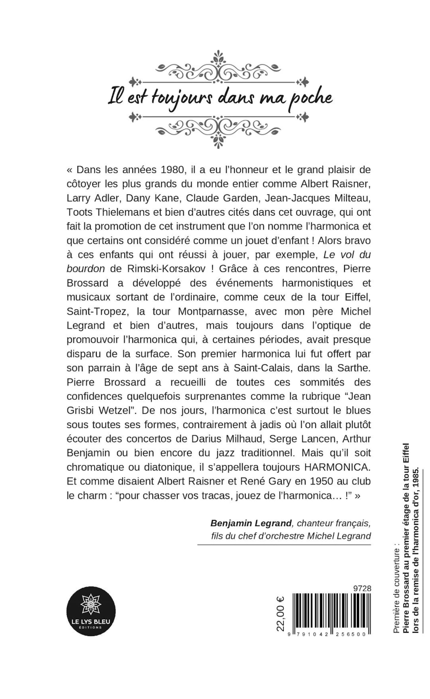 Il est toujours dans ma poche