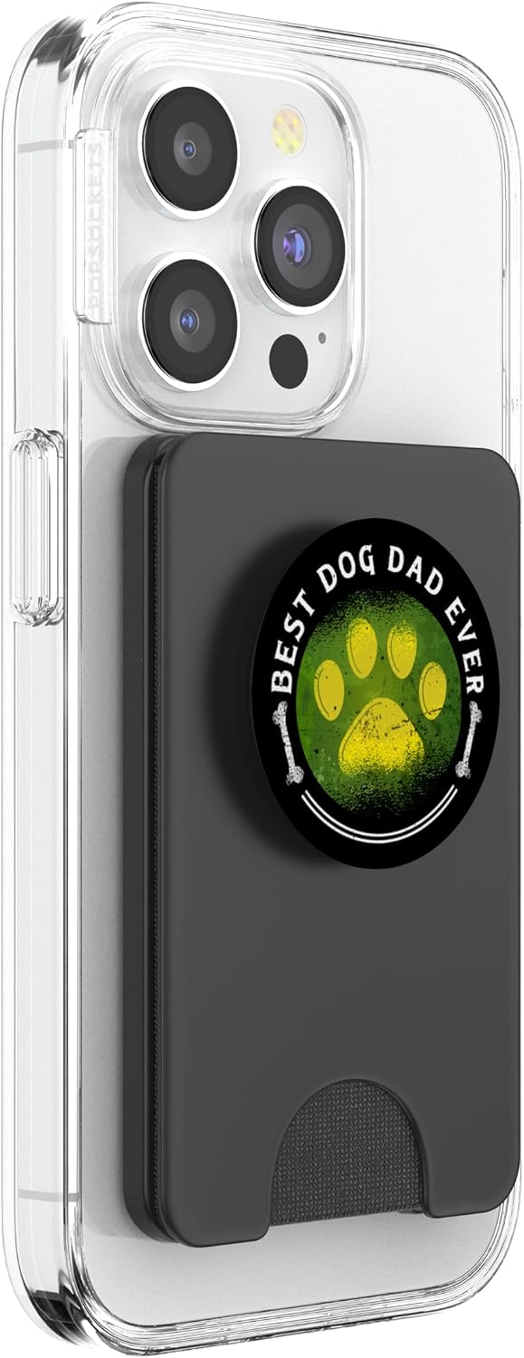 Dog pet-Animals Accessories Dog-Moms and Dog-dads Dog PopSockets PopWallet for MagSafe image 4