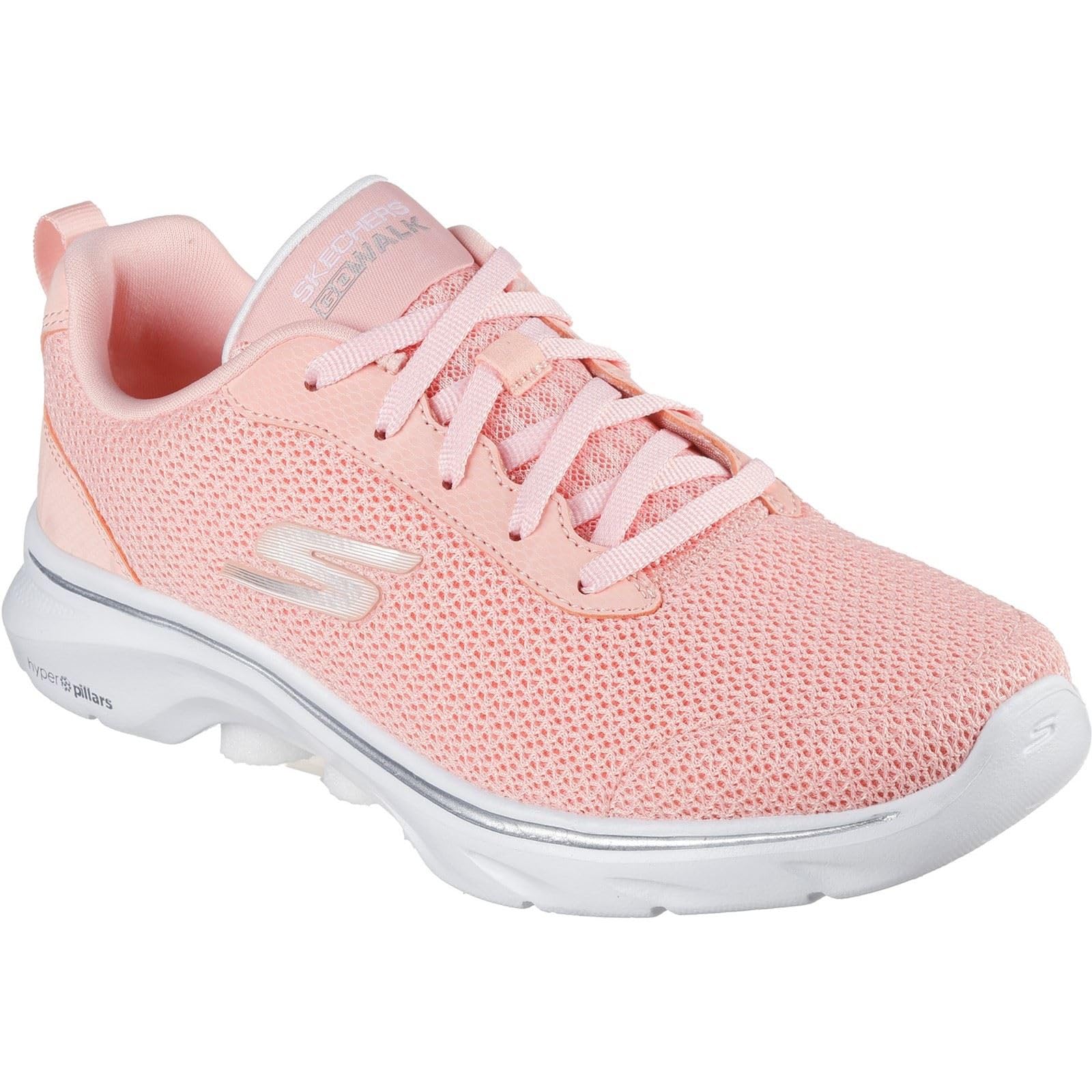 Skechers Athletic Mesh Lace Up Slip On Biegacze Damskie