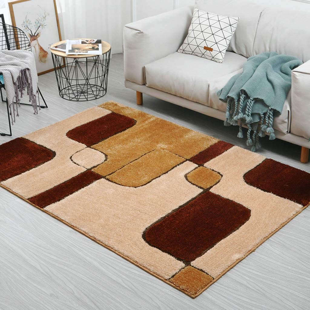 Tapis en coton stretch format 1.2x1.7m pour salon et table basse