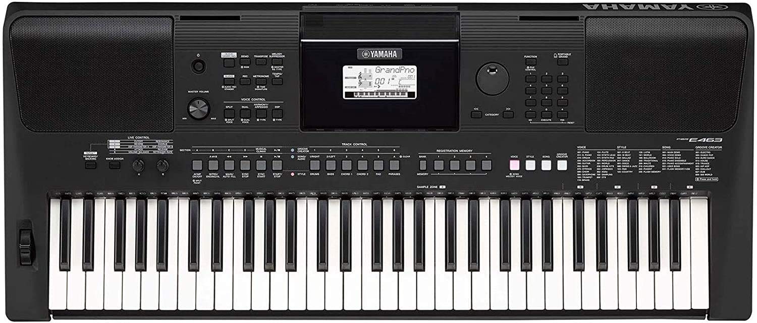Yamaha PSR-E473 Digital Touch Sensitive Portable 61-Keys Keyboard