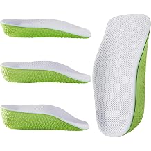 3 Pairs Height Increase Insoles, Foot Arch Contour Shoes Lifts