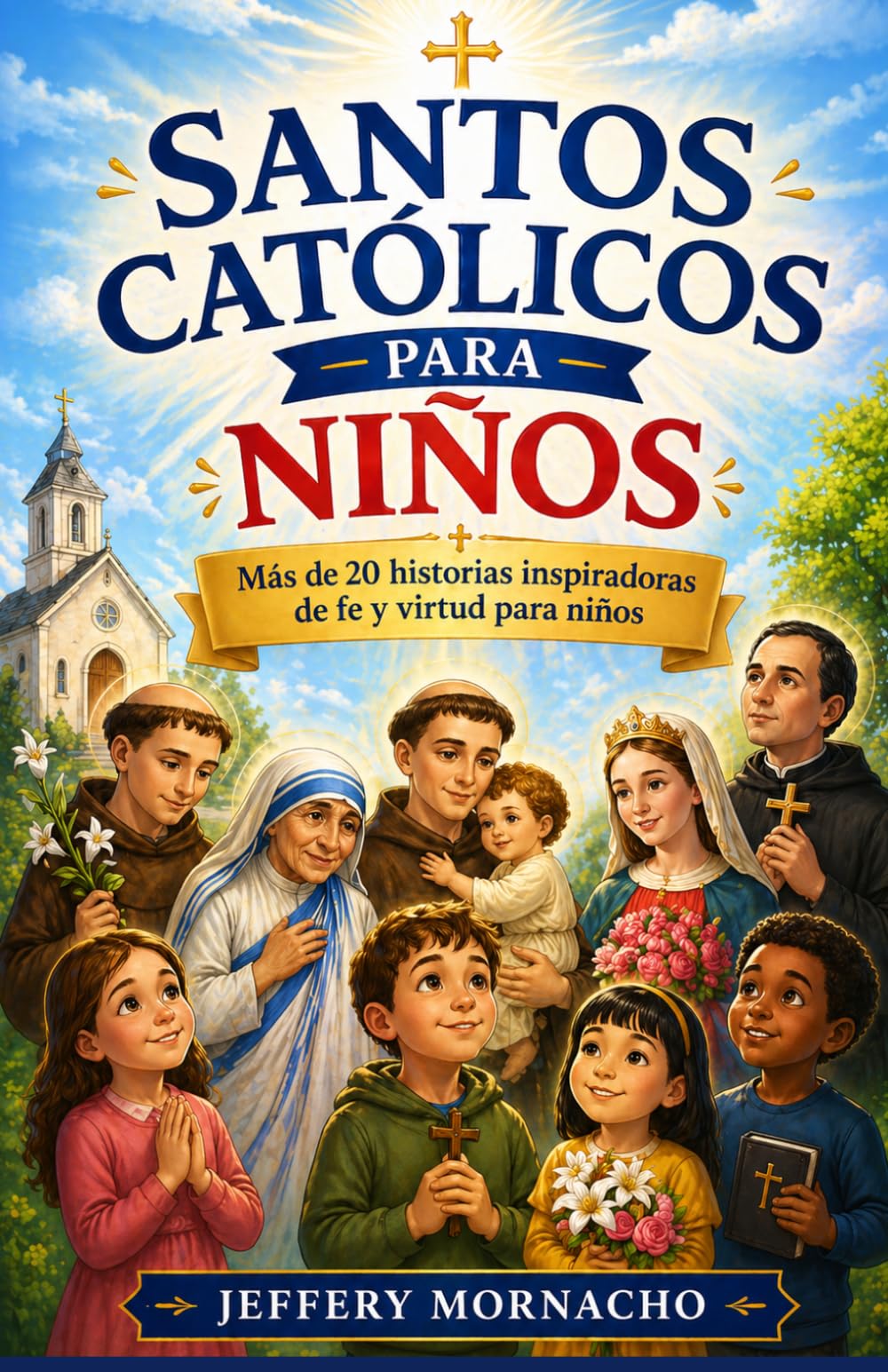 Santos católicos para niños: Más de 20 historias inspiradoras de fe y virtud para niños