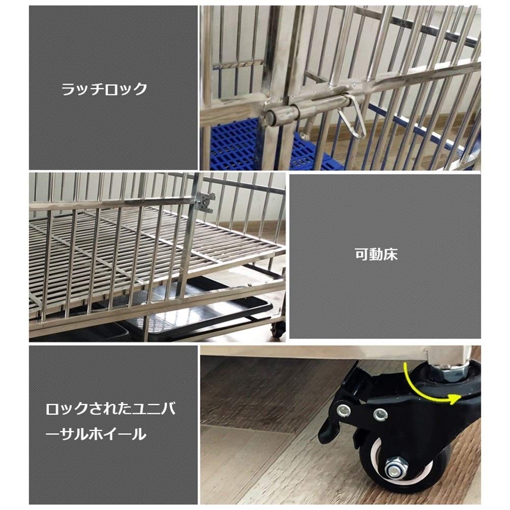 Amazon.co.jp: 犬小屋 犬用ケージ, あらゆる種類のペットの犬と猫に